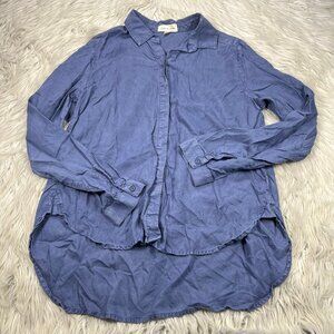Cloth & Stone Tencel Button Front Shirt